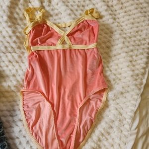 Solstice Intimates Coral Bodysuit